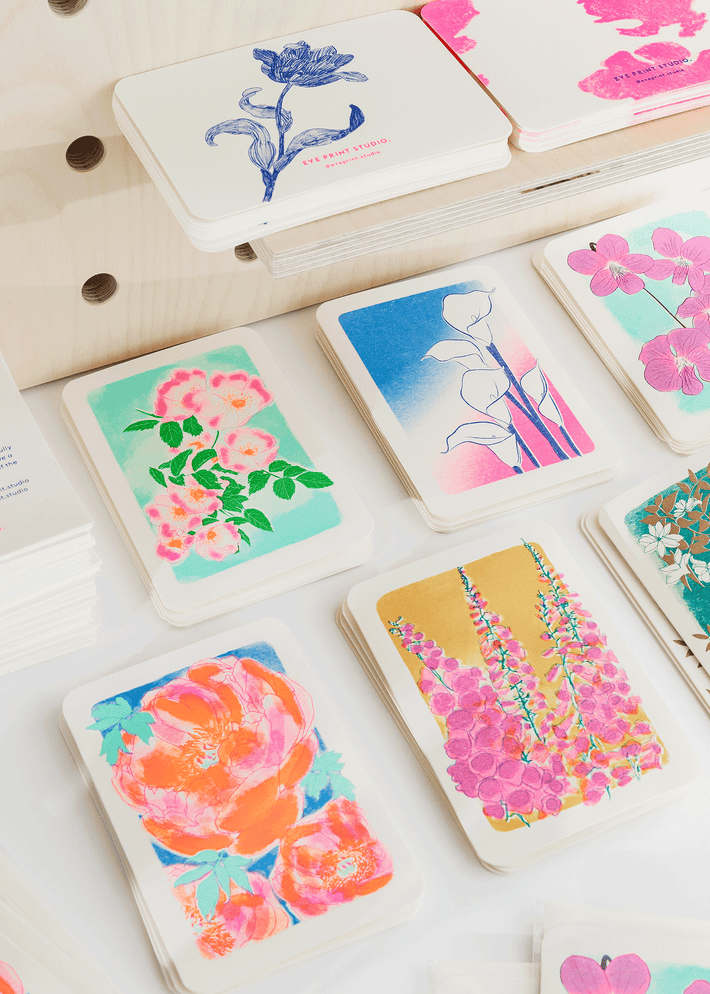 floral cards